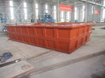 Thùng chứa đất (Tank) phục vụ khoan cọc nhồi
